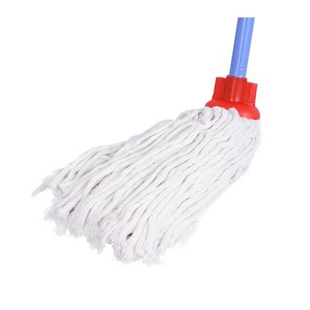 ไม้ม็อบคอตตอนหัวจุกเกลียว INDIENA 12 นิ้ว สีขาว_1