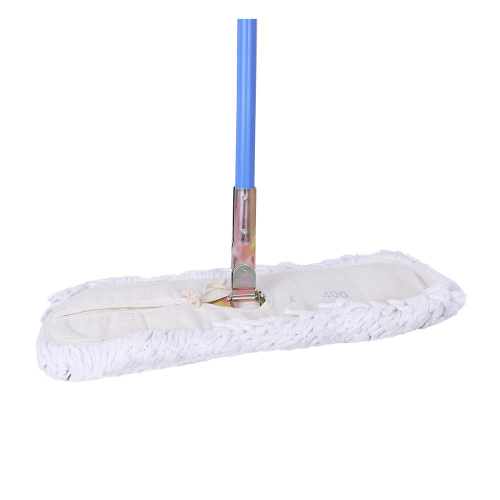 ไม้ม็อบคอตตอนดันฝุ่น INDIENA 18 นิ้ว สีขาว