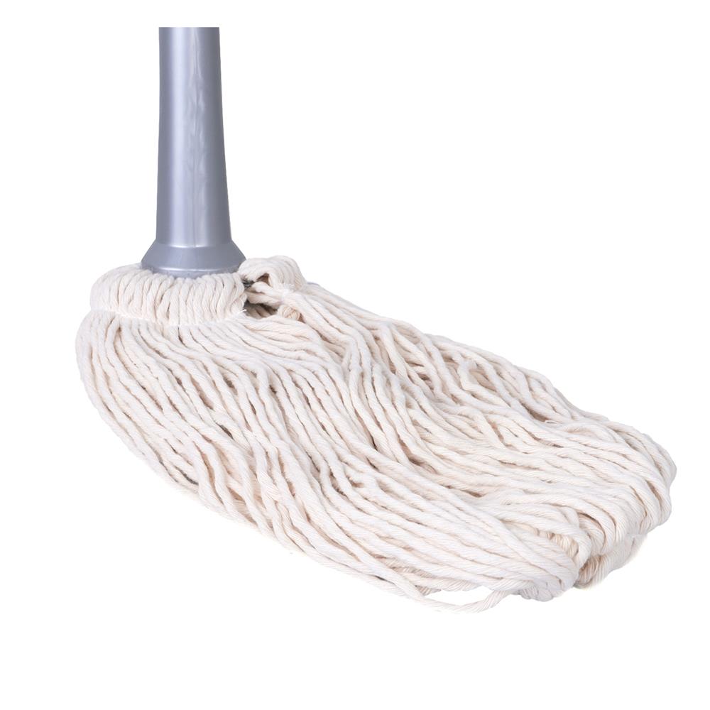 ไม้ม็อบบิดคอตตอนบิ๊กวัน BE MAN รุ่นเส้นด้าย 4 นิ้ว สีเทา