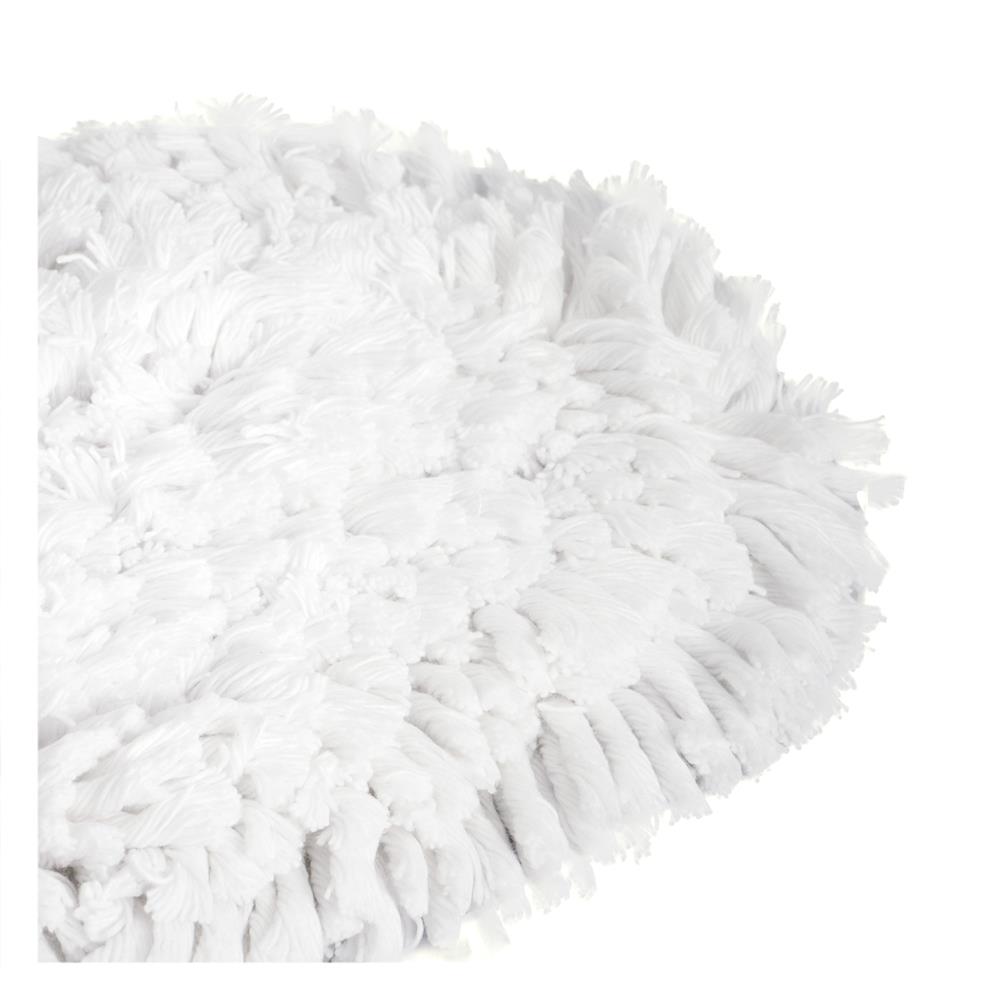 อะไหล่ผ้าม็อบดันฝุ่นคอตตอน INDIENA 18 นิ้ว สีขาว