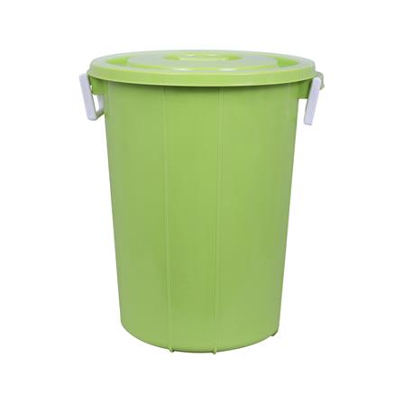 ถังน้ำกลมพร้อมฝา JCJ 2020 60.5 ลิตร สีเขียว