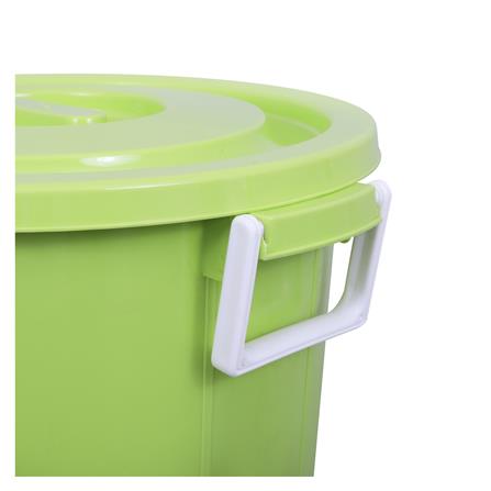 ถังน้ำกลมพร้อมฝา JCJ 2020 60.5 ลิตร สีเขียว_2