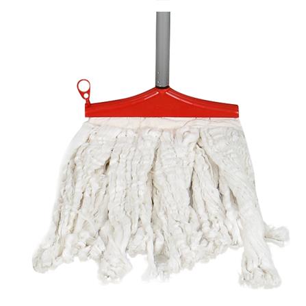 ไม้ม็อบคอตตอน BE MAN รุ่นเรนโบว์ 10 นิ้ว แพ็กคู่ สีขาว_1