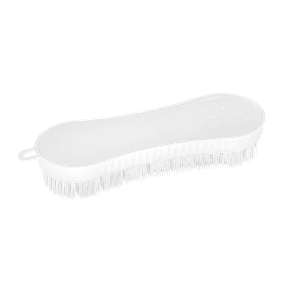 แปรงซักผ้า JCJ 1526 5.7x17.5x3.2 ซม. สีขาว