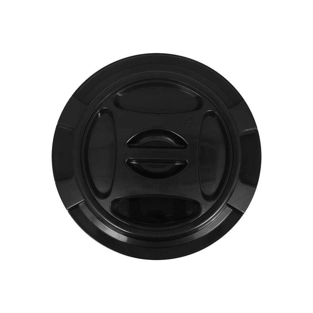 ถังน้ำกลมพร้อมฝา ME LIVING 66 ลิตร สีดำ