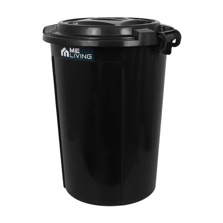 ถังน้ำกลมพร้อมฝา ME LIVING 66 ลิตร สีดำ_1