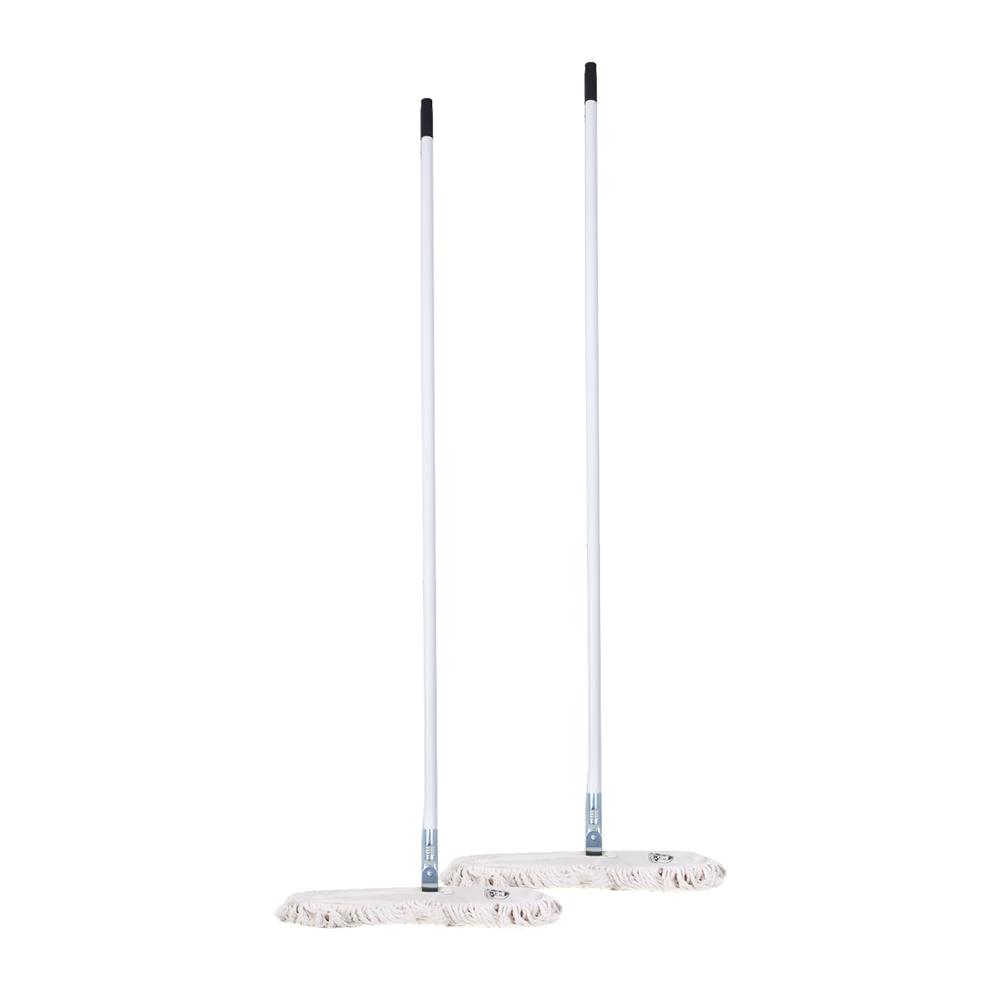 ไม้ม็อบคอตตอนดันฝุ่น BE MAN 15 นิ้ว แพ็กคู่ สีขาว