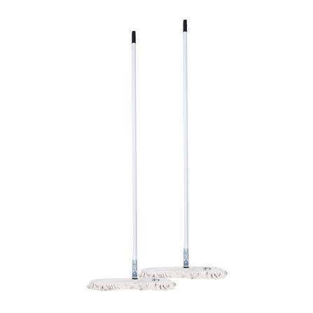 ไม้ม็อบคอตตอนดันฝุ่น BE MAN 15 นิ้ว แพ็กคู่ สีขาว