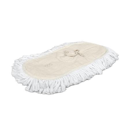 อะไหล่ม็อบคอตตอนดันฝุ่น INDIENA 12 นิ้ว สีขาว_0