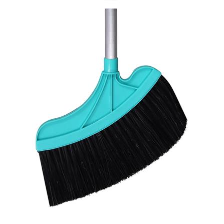 ไม้กวาดขนไนลอน ด้ามอะลูมิเนียม K.T.UTENSIL สีฟ้า_1