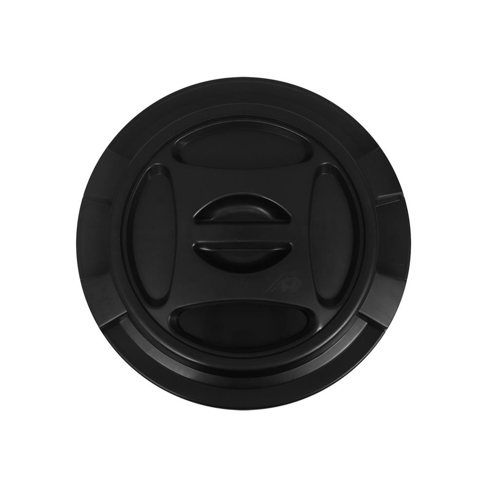 ถังน้ำกลมพร้อมฝา API 999 118 ลิตร สีดำ