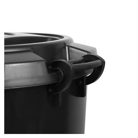 ถังน้ำกลมพร้อมฝา API 999 118 ลิตร สีดำ_2