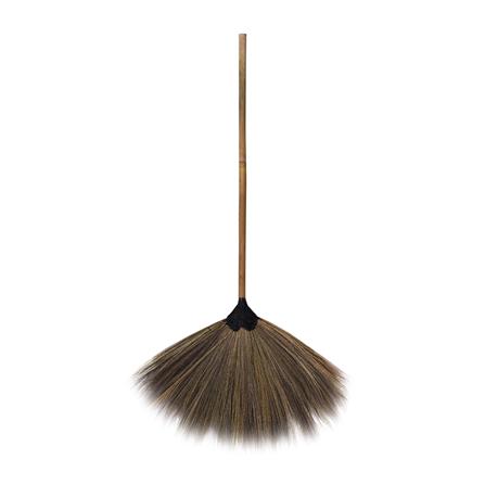 ไม้กวาดดอกหญ้า ด้ามไม้ K.T.UTENSIL_0