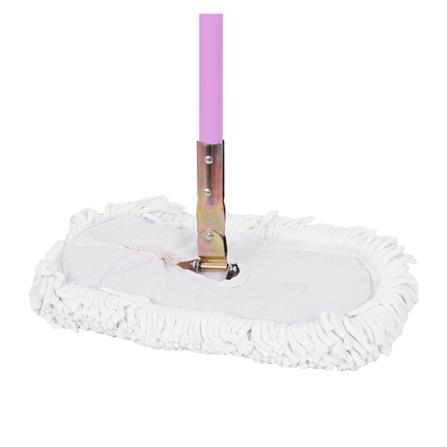 ไม้ม็อบคอตตอนดันฝุ่น INDIENA 12 นิ้ว สีขาว_1