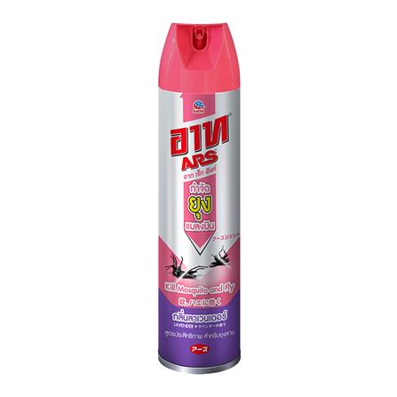 สเปรย์กำจัดยุงและแมลงบิน ARS เจ็ทพิงค์ 600 มล. กลิ่นลาเวนเดอร์_0