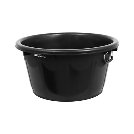 กะละมังกลมหูเหล็ก ME LIVING 60 ซม. สีดำ_1