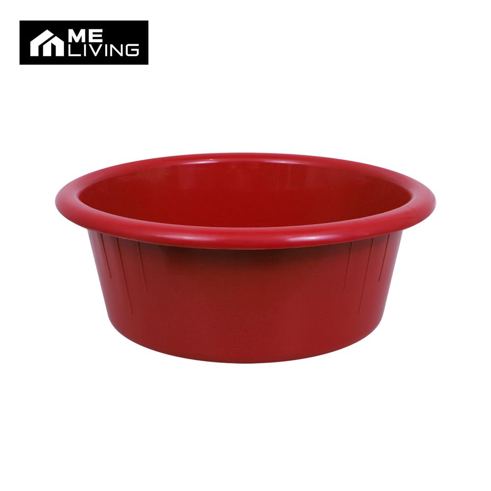 กะละมังกลม ME LIVING 50 ซม. สีแดง