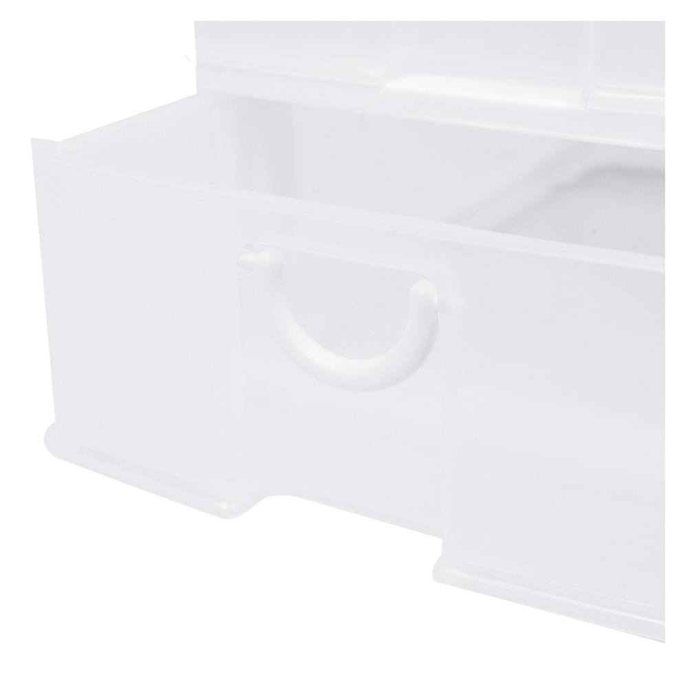 ตู้ลิ้นชัก 3 ชั้น JCP 5806 18x27x27 ซม. สีใส