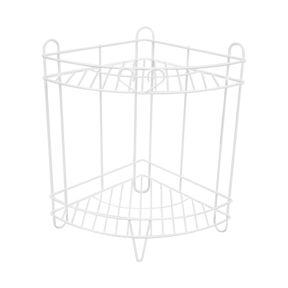 ชั้นเข้ามุม 2 ชั้น MP 7112 สีขาว