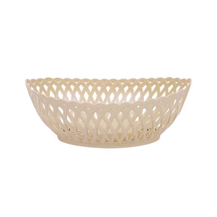 ตะกร้าอรชรรูปไข่เล็ก SUIMEX PJ-004 สีครีม_1