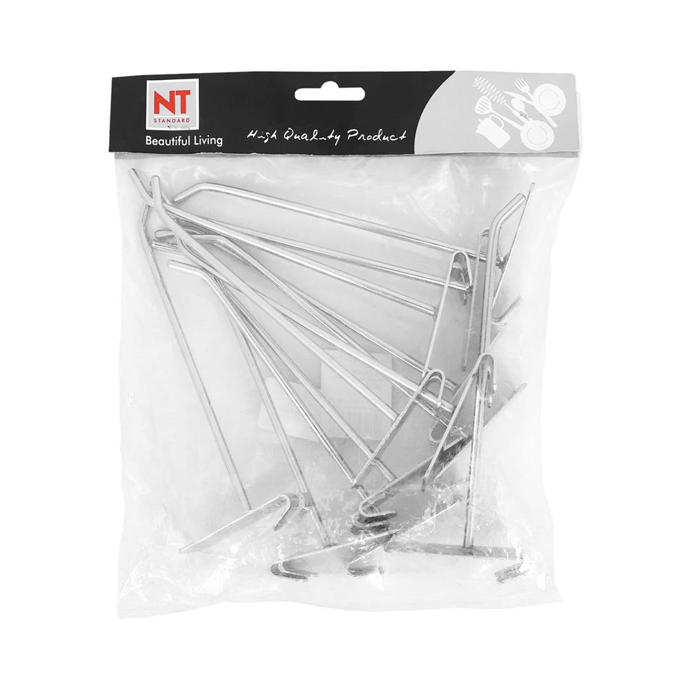 ขอแขวนฮุก 6 นิ้ว NT แพ็ก 12 ชิ้น