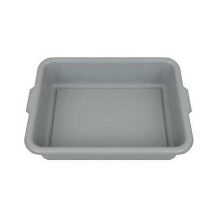 กระบะเหลี่ยมเก็บจาน PANUNION 18 ลิตร สีเทา_2