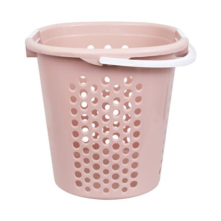 ตะกร้าผ้ากลมหูหิ้ว API 5050 สีชมพู_0