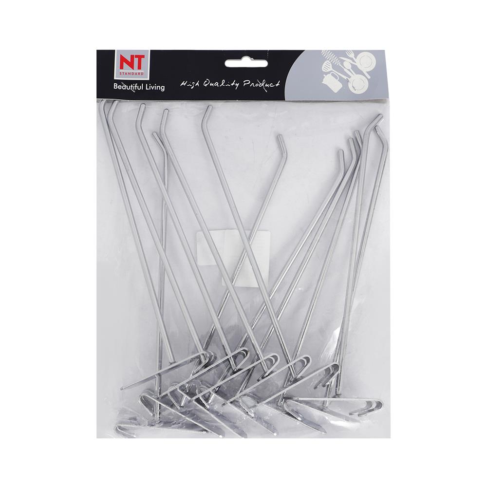 ขอแขวนฮุก 8 นิ้ว NT แพ็ก 12 ชิ้น