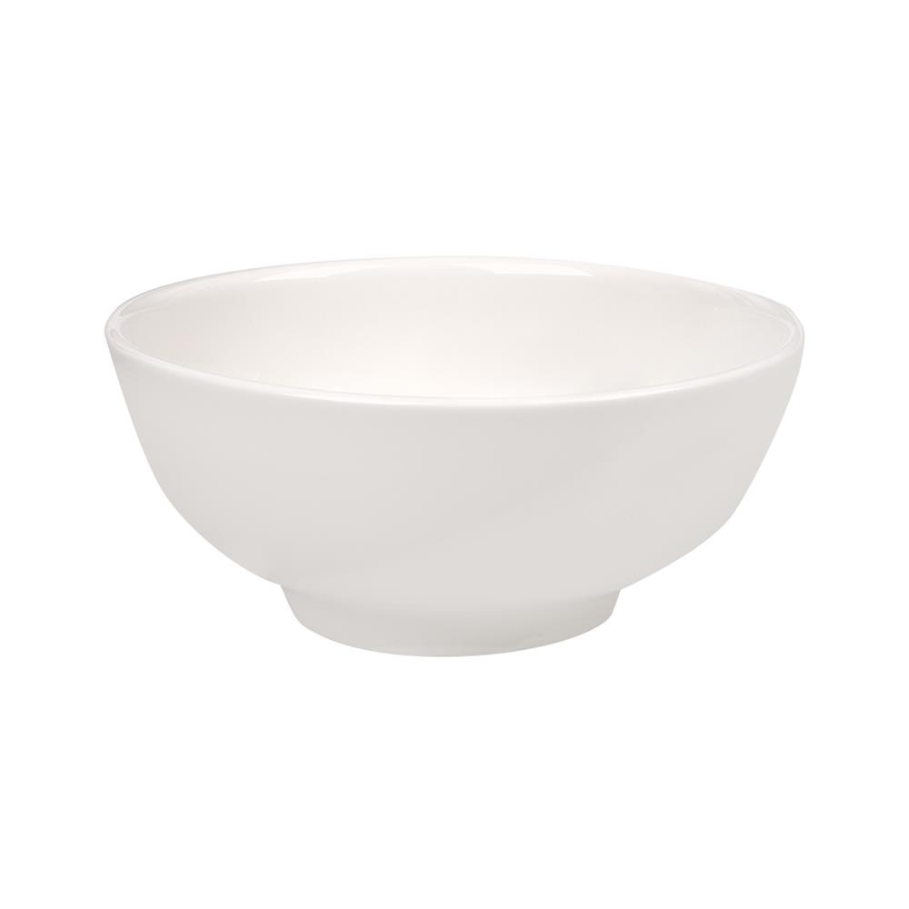 ชามกลม PORCELAIN 6 นิ้ว K.T. UTENSIL สีขาว