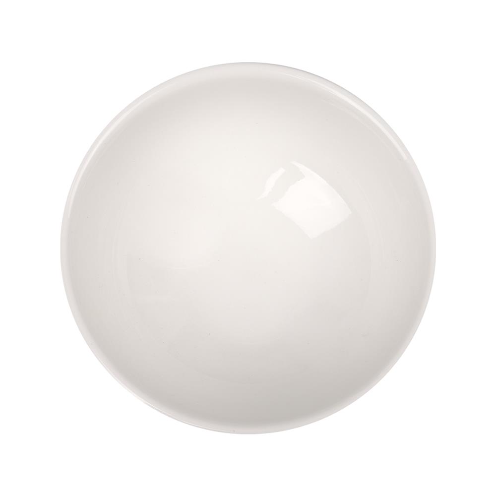 ชามกลม PORCELAIN 6 นิ้ว K.T. UTENSIL สีขาว