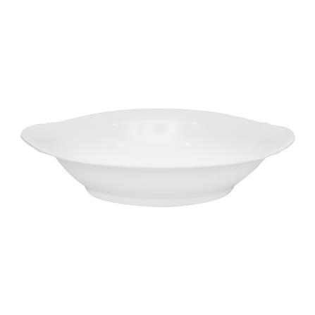 ชามเมลามีน 9.5 นิ้ว SRITAHI PLAIN ITEM ครีมขาว_0