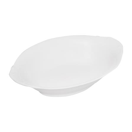 ชามเมลามีน 9.5 นิ้ว SRITAHI PLAIN ITEM ครีมขาว_1