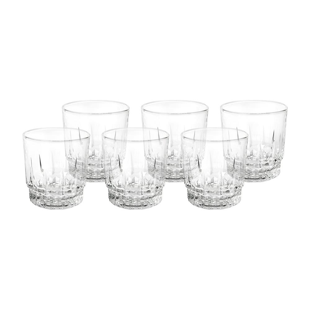 แก้วน้ำ 285ml LUCKY STELLA LG-106010 แพ็ก 6 ใบ