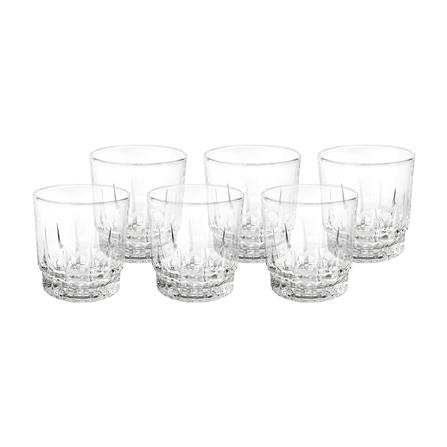 แก้วน้ำ 285ml LUCKY STELLA LG-106010 แพ็ก 6 ใบ