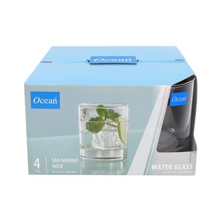 แก้วน้ำ 245ml OCEAN GLASS SAN MARINO ROCK แพ็ก 4 ใบ_2
