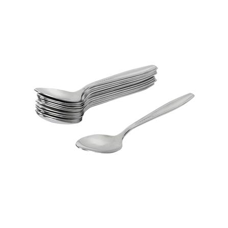 ช้อนกาแฟสเตนเลส COLOR KIT ลาย 5 จุด 1000 แพ็ก 12 ชิ้น_1