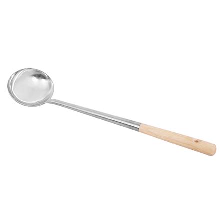 กระบวยสเตนเลสด้ามไม้ ROCKET 12.5 ซม._2