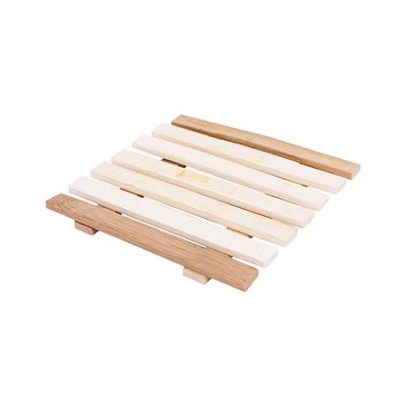 ที่รองภาชนะร้อนไม้ทรงเหลี่ยม US BUSINESS 16X16 ซม._0