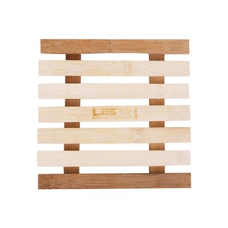 ที่รองภาชนะร้อนไม้ทรงเหลี่ยม US BUSINESS 16X16 ซม._2