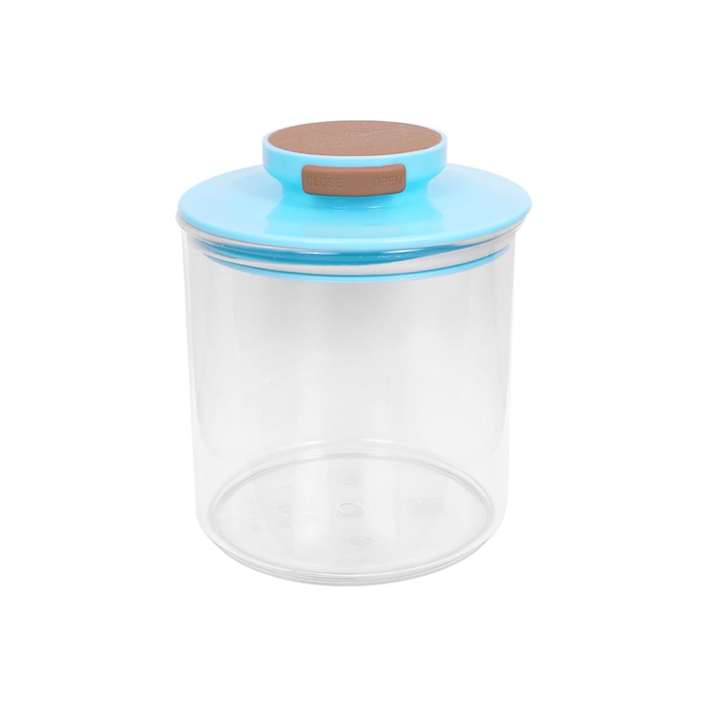 ขวดโหลแก้วฝาดึง 0.5 ลิตร HAPPY WARE สีเขียว