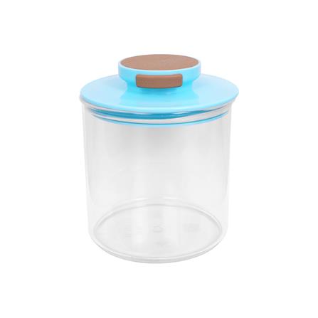 ขวดโหลแก้วฝาดึง 0.5 ลิตร HAPPY WARE สีเขียว