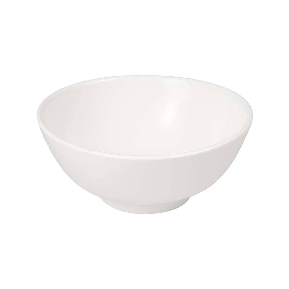 ชามกลม PORCELAIN 7 นิ้ว K.T. UTENSIL สีขาว