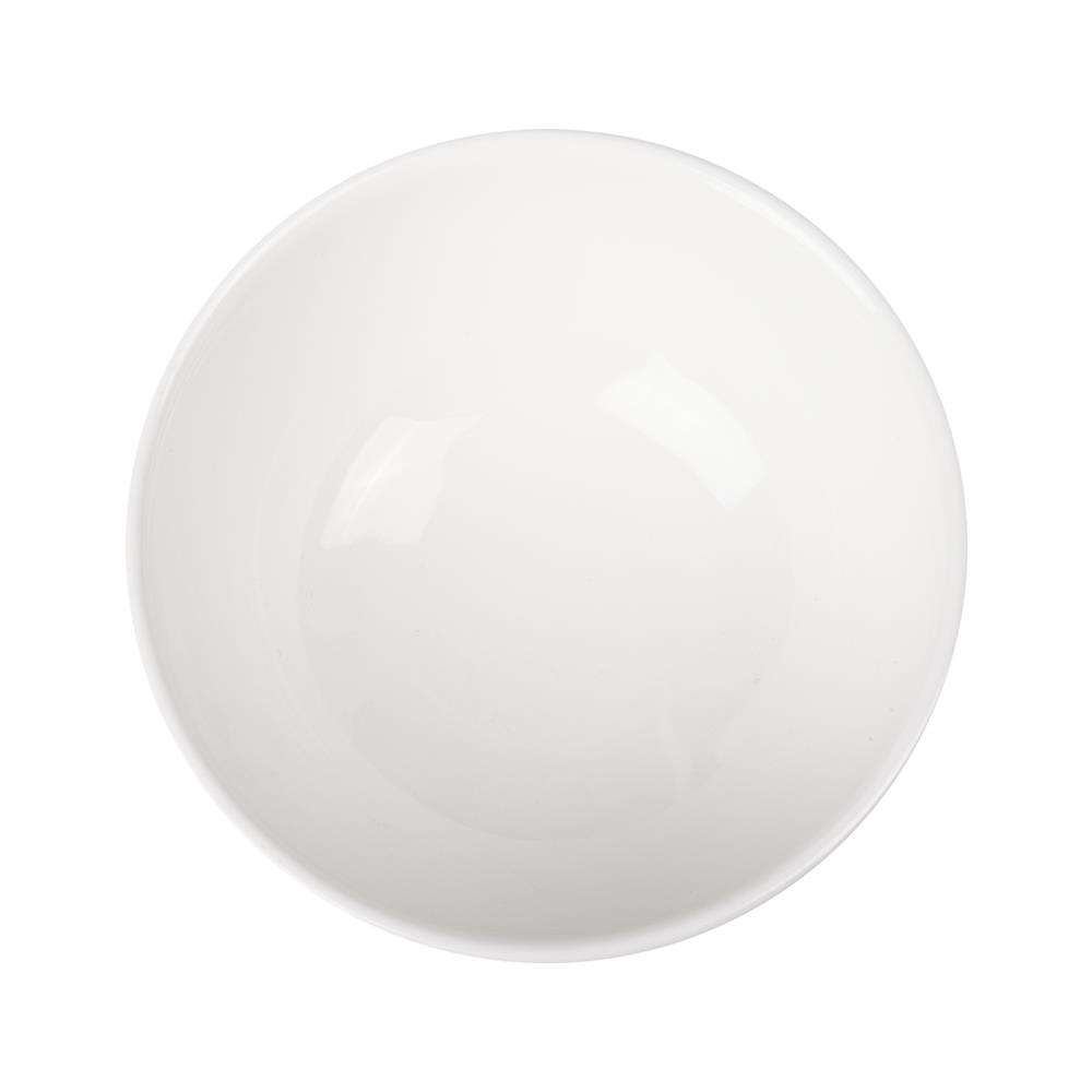 ชามกลม PORCELAIN 7 นิ้ว K.T. UTENSIL สีขาว