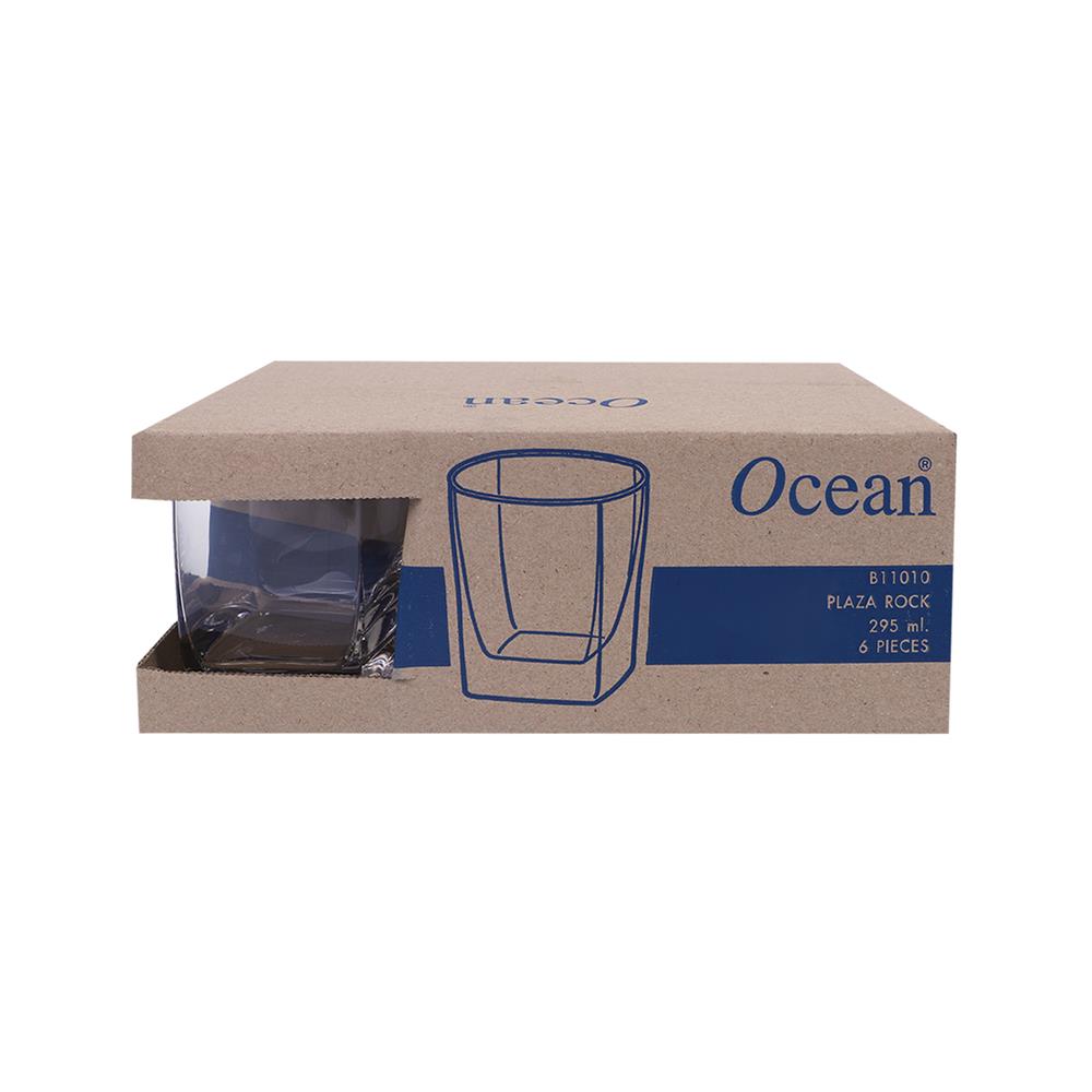แก้วน้ำ 295ml OCEAN GLASS PLAZA แพ็ก 6 ใบ