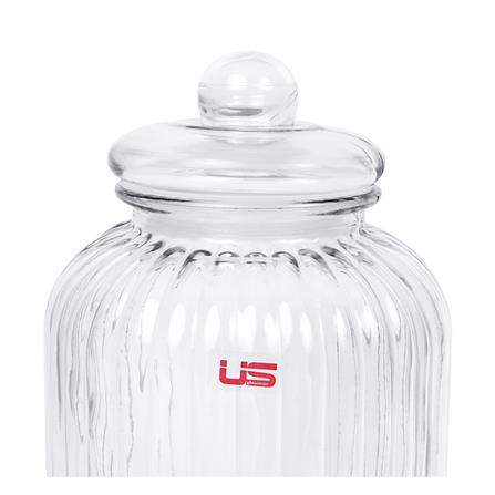 ขวดโหลแก้วฝาดึง 4.5 ลิตร US RC-4500 สีใส_1