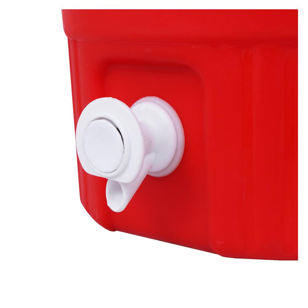 กระติกน้ำแข็งมีก๊อก 8 ลิตร EVEREST AG 434 R สีแดง