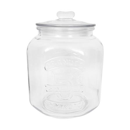 ขวดโหลแก้วฝาดึง 5.6 ลิตร US OX-70 สีใส_0