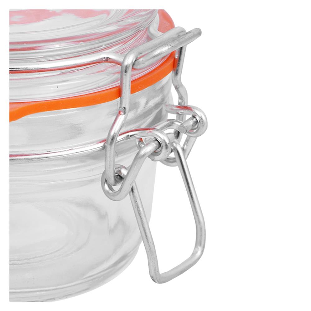 ขวดโหลแก้วฝาสปริง US 100 มล.