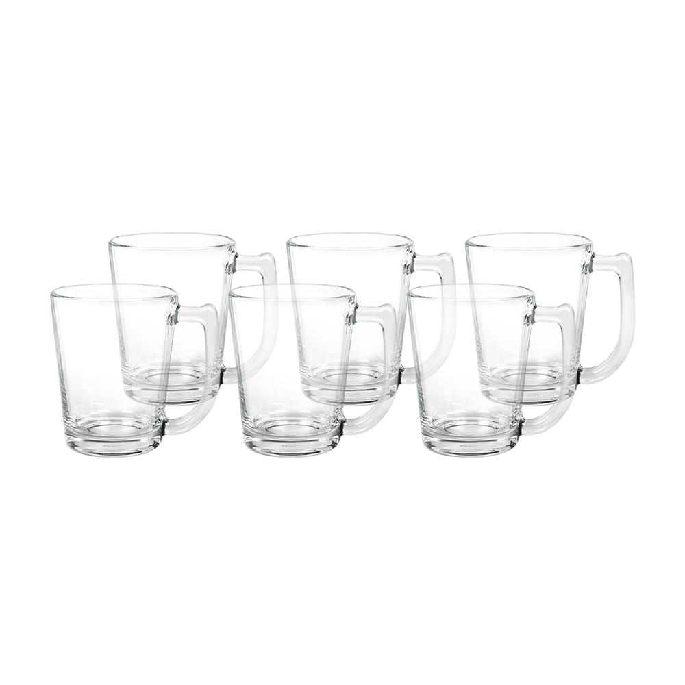 แก้วหู 310ml LUCKY NOVA MUG LG-312011 แพ็ก 6 ใบ