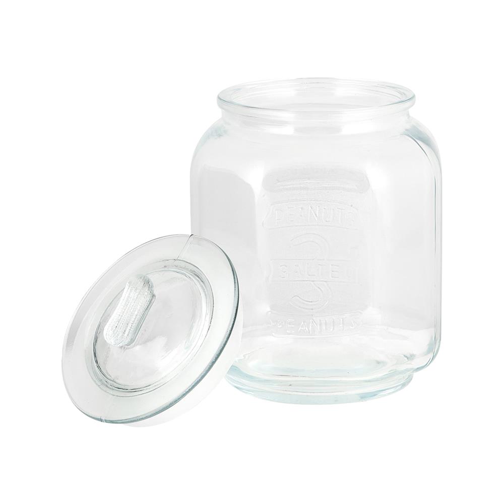 ขวดโหลแก้วฝาดึง 3.4 ลิตร US OX-34 สีใส